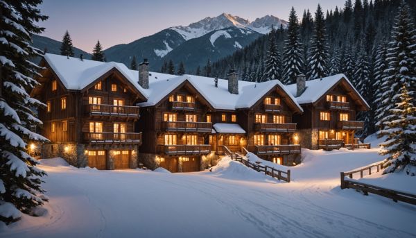 Chalets bois cosy