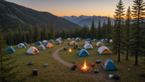 Emplacements de camping