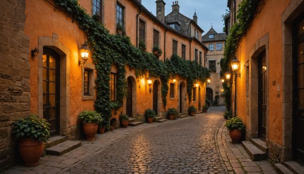 Relles ruelles pavées