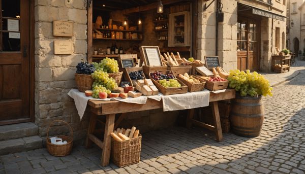 Vins et produits locaux