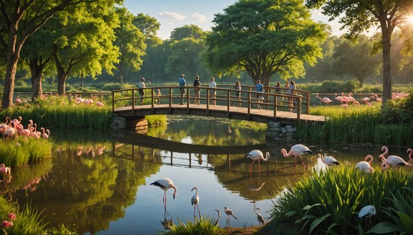 Parc des oiseaux ain : biodiversité et découverte avec le camping kanopée